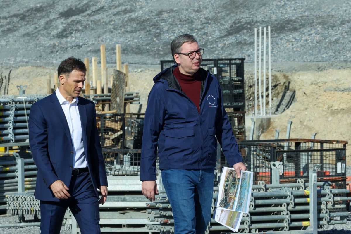 Aleksandar Vučić radovi Nacionalni stadion