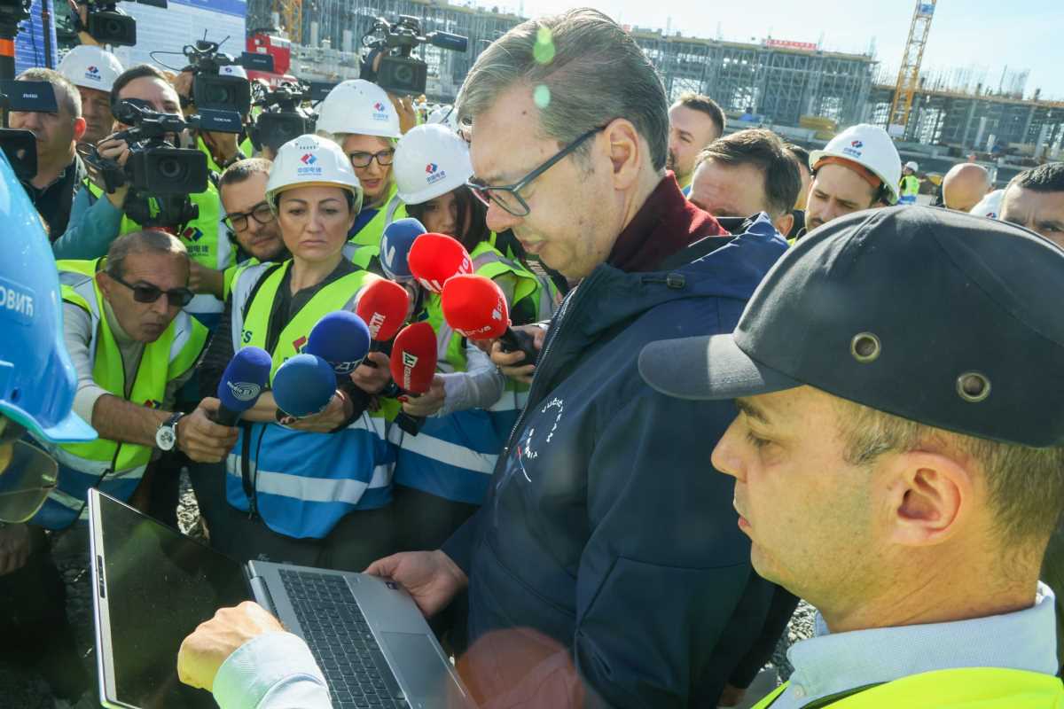 Aleksandar Vučić radovi Nacionalni stadion