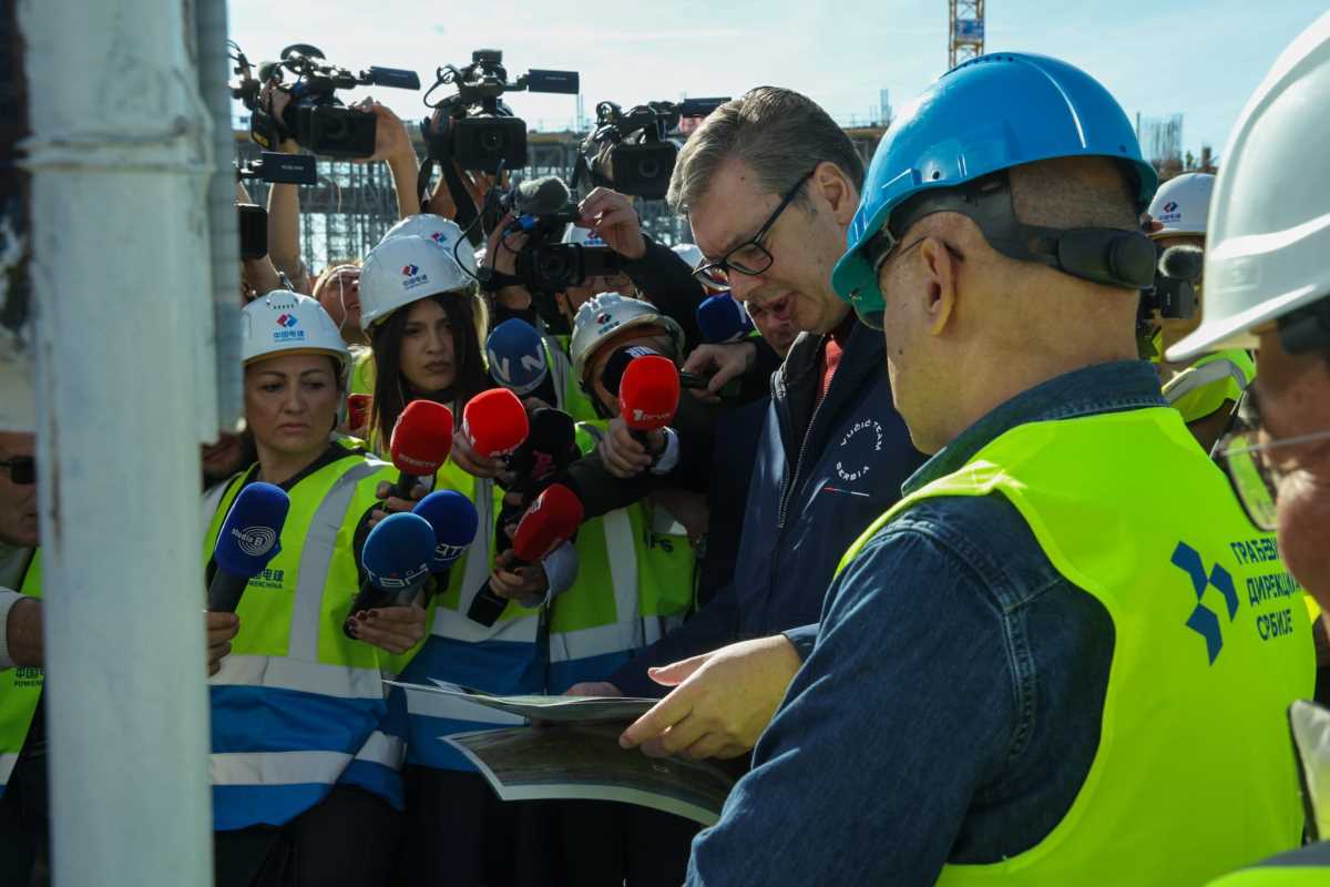 Aleksandar Vučić radovi Nacionalni stadion