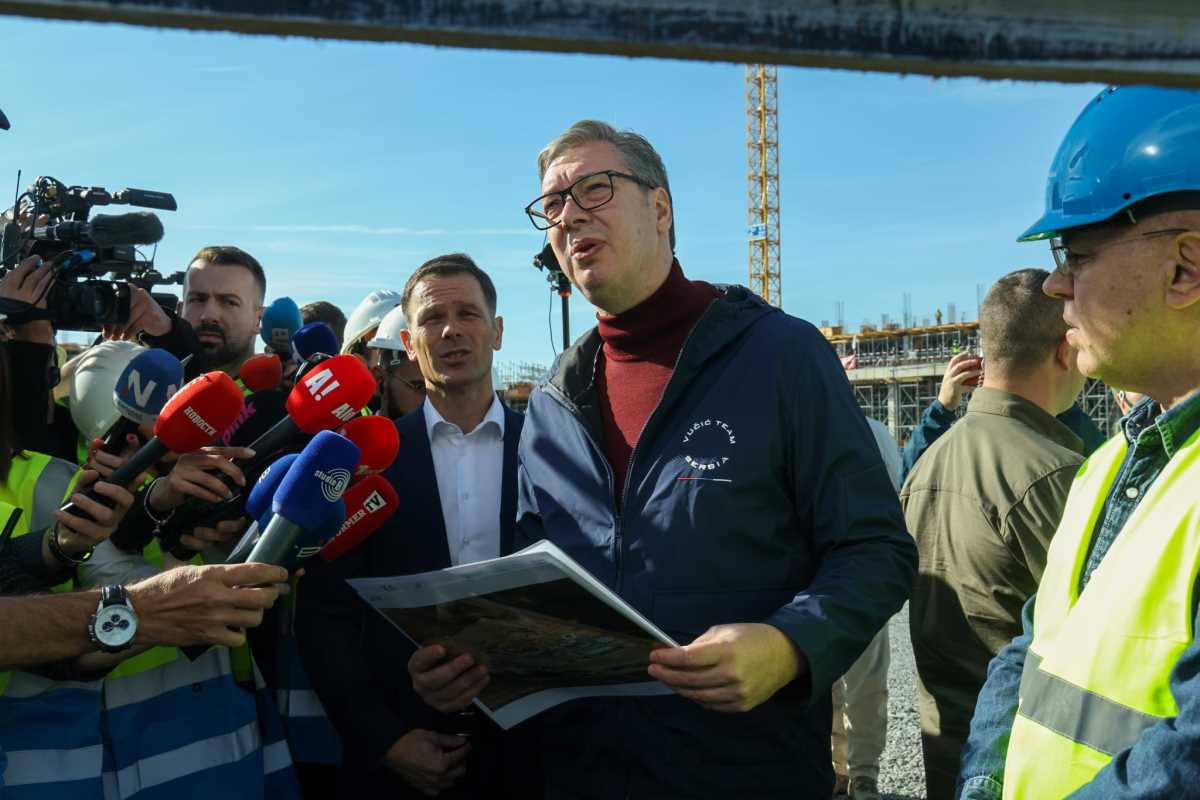 Aleksandar Vučić radovi Nacionalni stadion