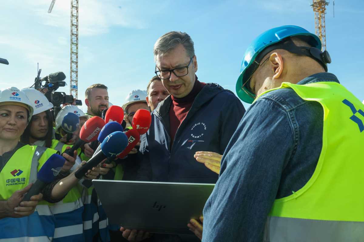 Aleksandar Vučić radovi Nacionalni stadion