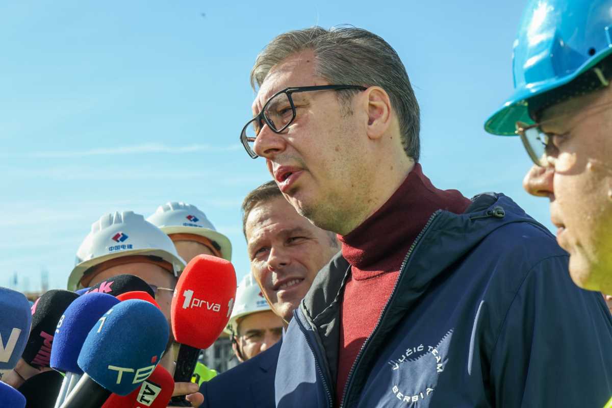 Aleksandar Vučić radovi Nacionalni stadion