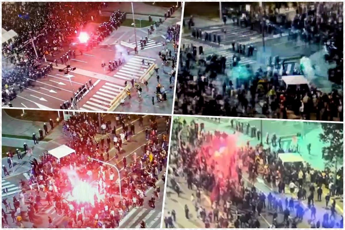 Blokaderi haos ispred skupstine.jpg