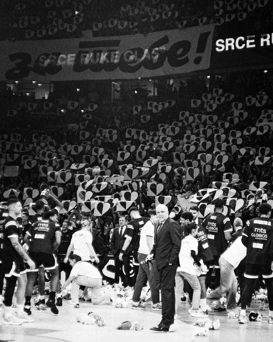 Željko Obradović sa navijačima