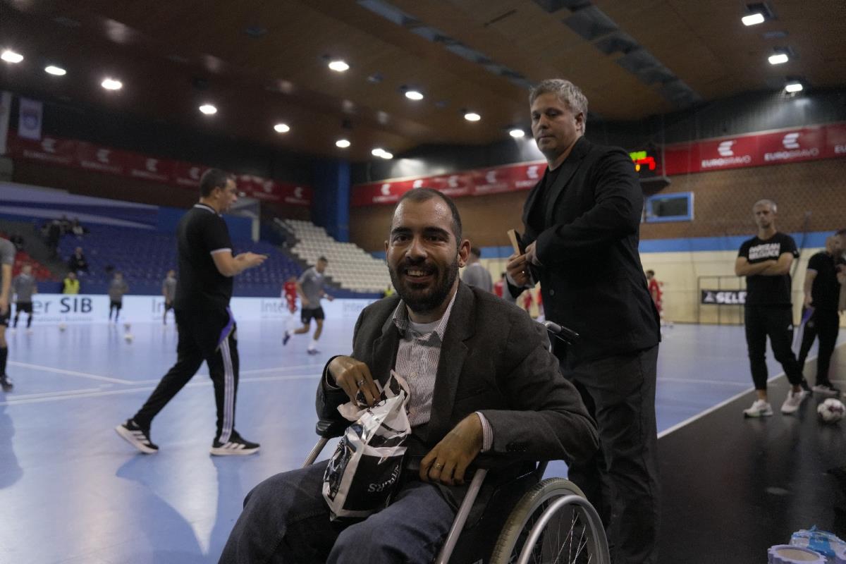 Nemanja Filipović na večitom derbiju 2