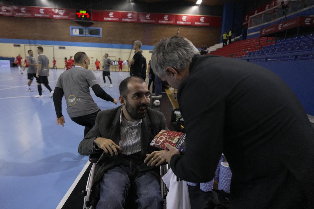 Nemanja Filipović na večitom derbiju 3