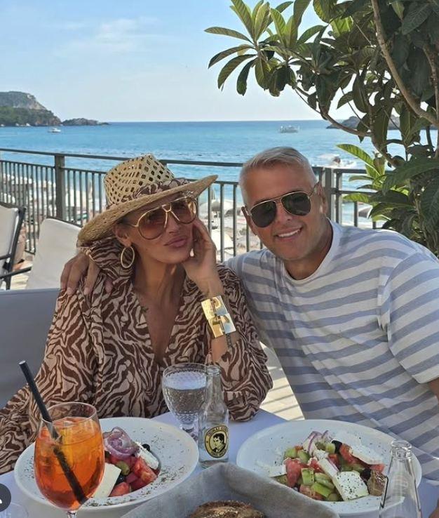 Dragana Bekvalac sa mužem Šekularcem