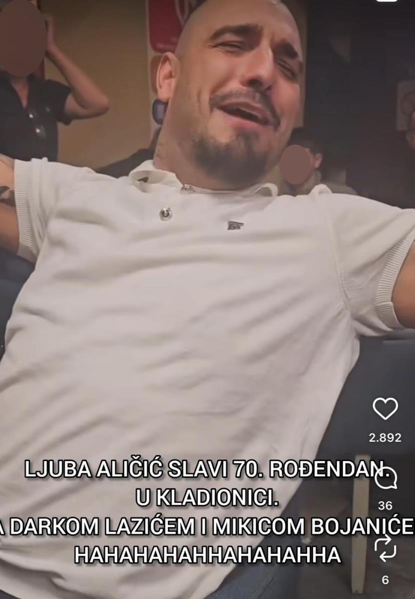 LJUBA ALIČIĆ PROSLAVIO ROĐENDAN U KLADIONICI! Zapevao mu ovaj mlađi kolega, a tu je i sin ovog pevača (VIDEO)