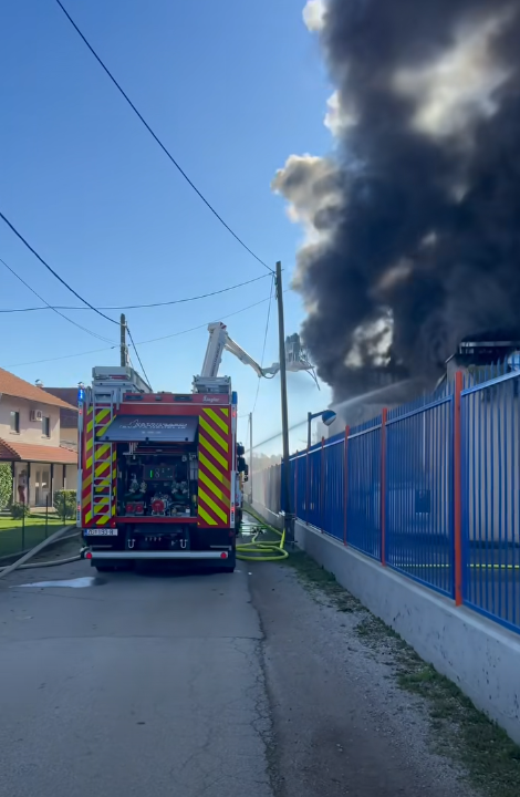 Požar u Zagrebu