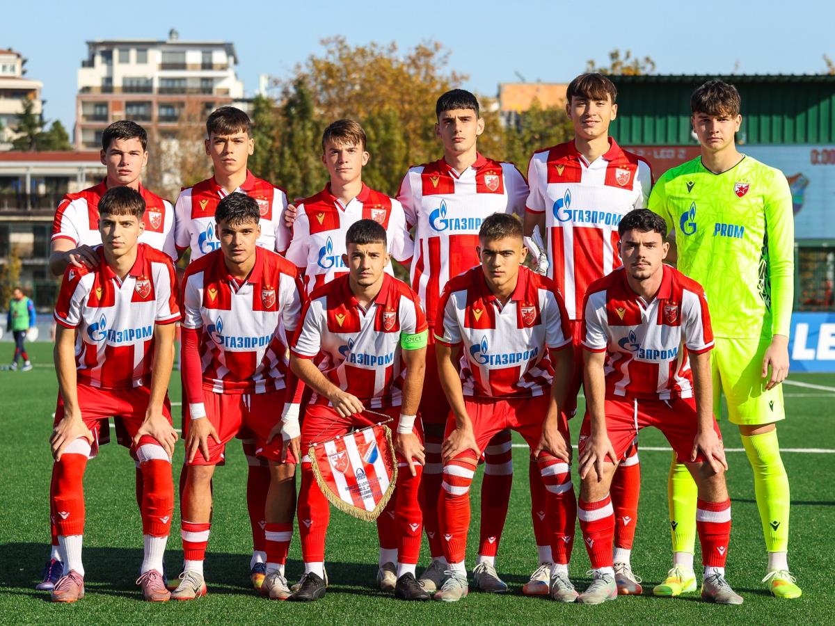 FK Crvena zvezda omladinci pred utakmicu protiv Banjika