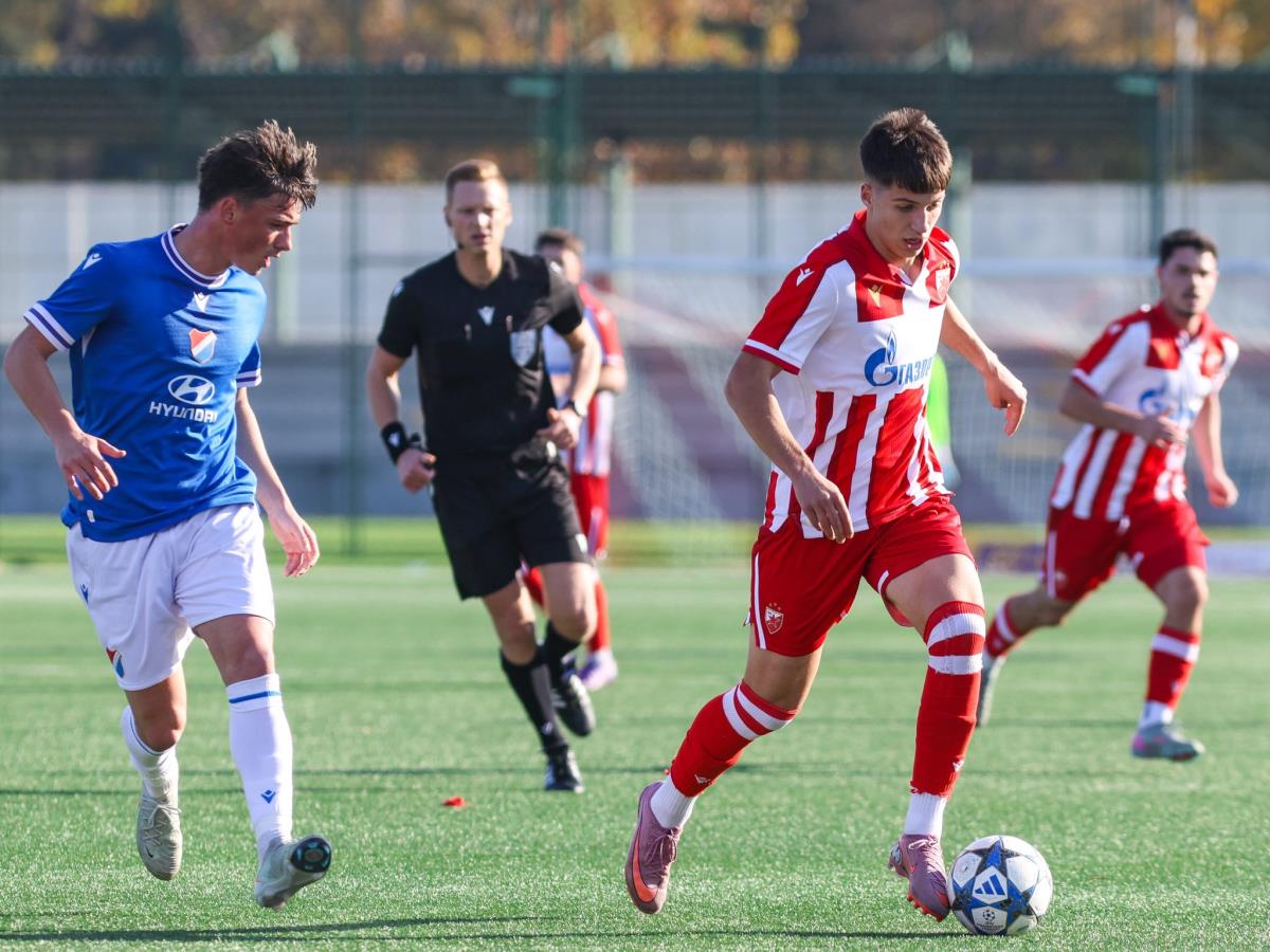 Dimitrije Šarić sija u dresu Crvene zvezde