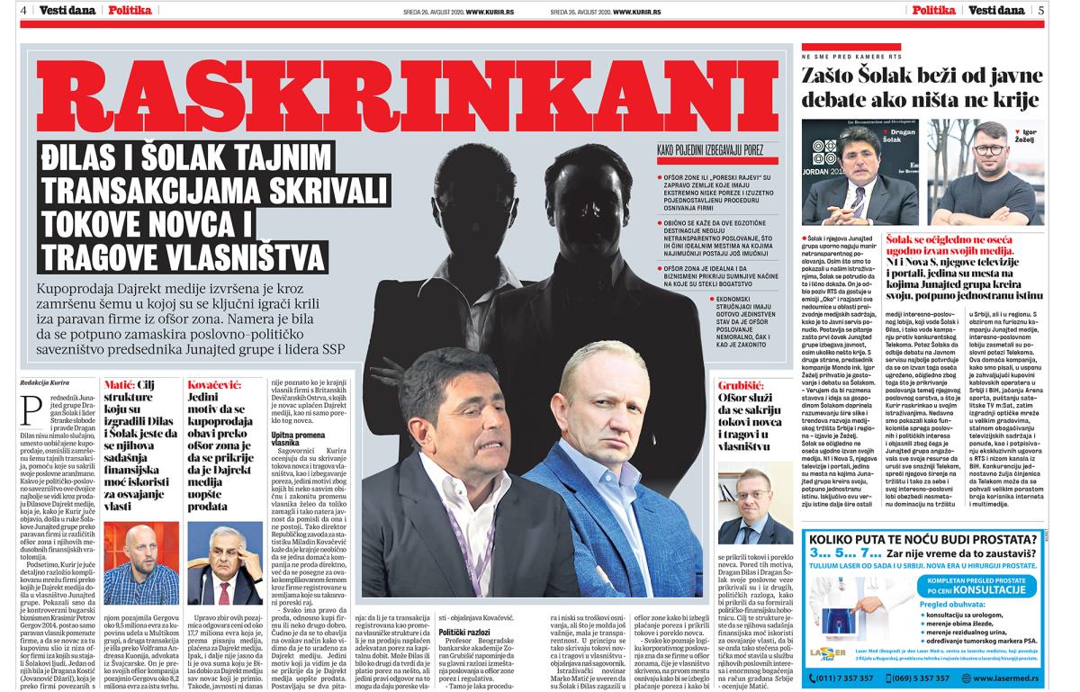 Isitna ne bira stranu