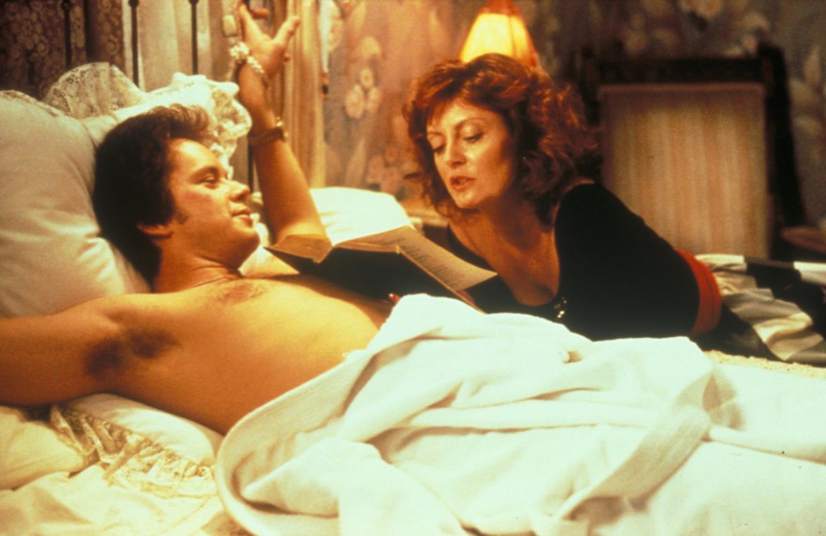 Tim Robins i Suzan Saradon u filmu Bull Durham