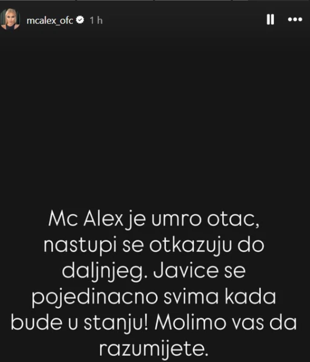 PRETUŽNO! Pevačici umro otac, otkazala sve nastupe