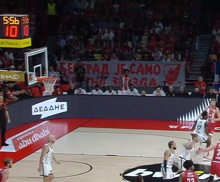 KK Olimpijakos, KK Partizan, KK Crvena zvezda