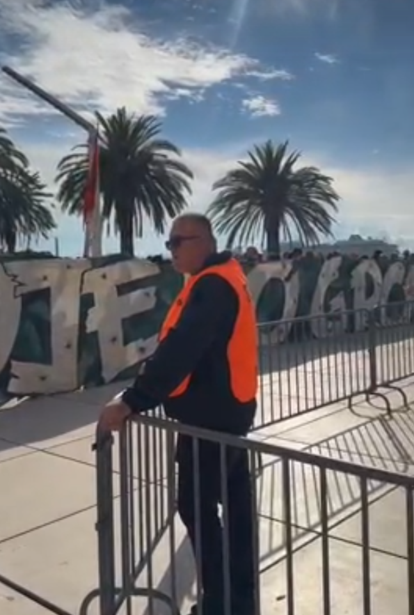 Split protest Torcida