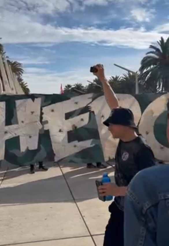 Split protest Torcida