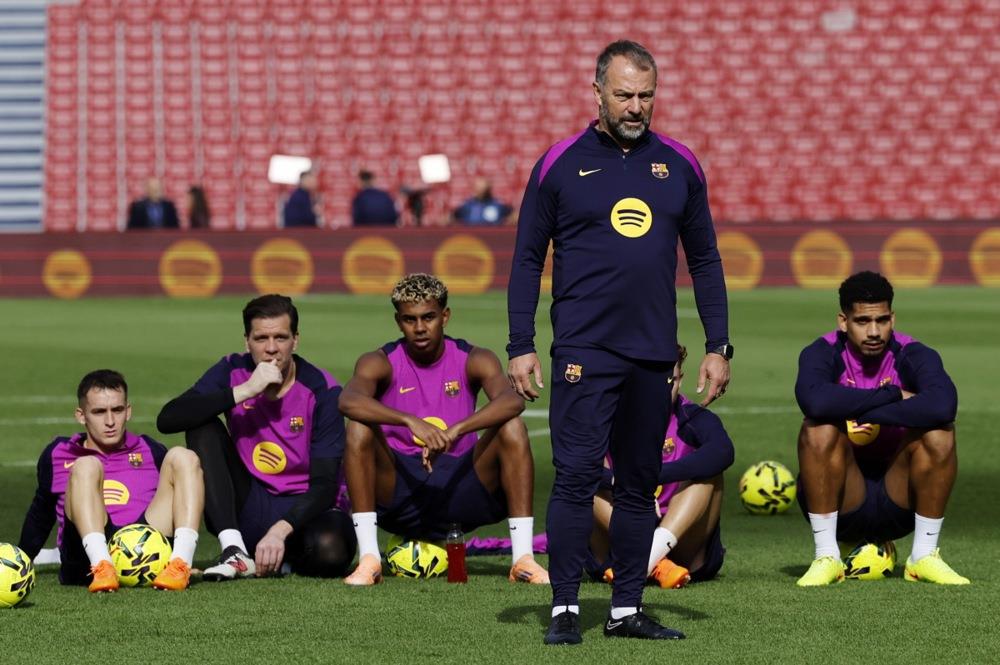 Hansi Flik na novom stadionu Barselone