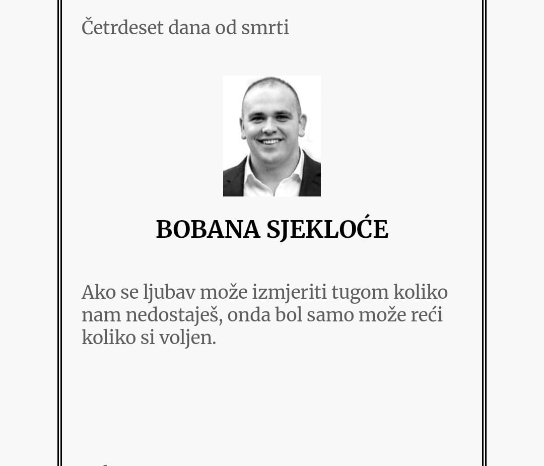 Boban Sjekloća ubistvo škaljarski klan