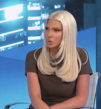 Jelena Karleuša u emisiji Hit Tvit