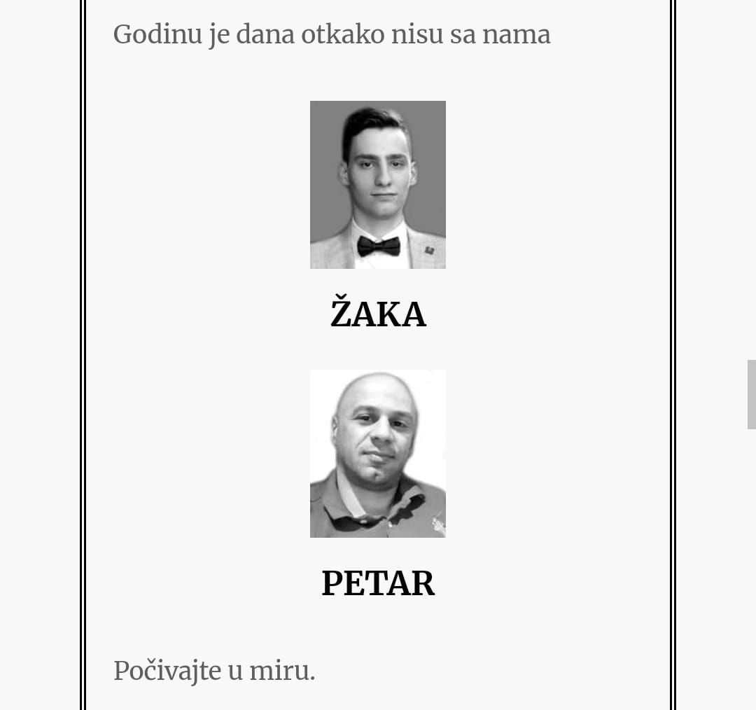 Petar Lipovina Žarko Pejaković