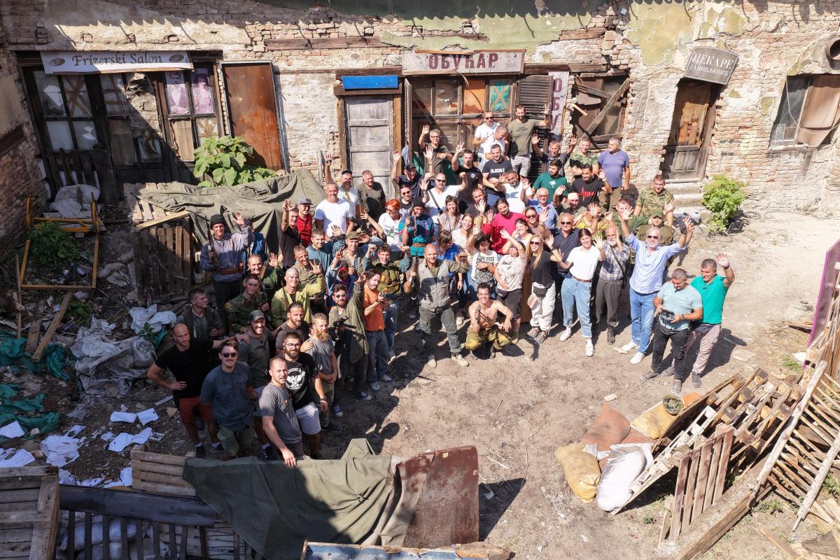 Snimanje filma Linija