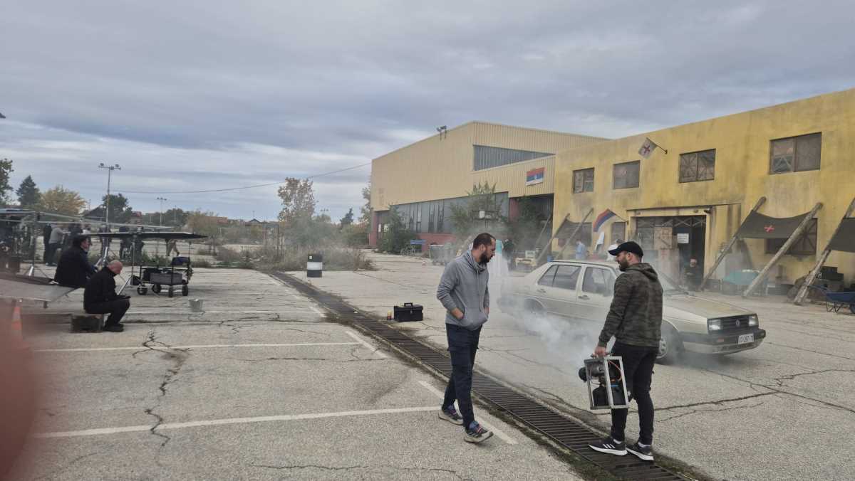 Snimanje filma Linija