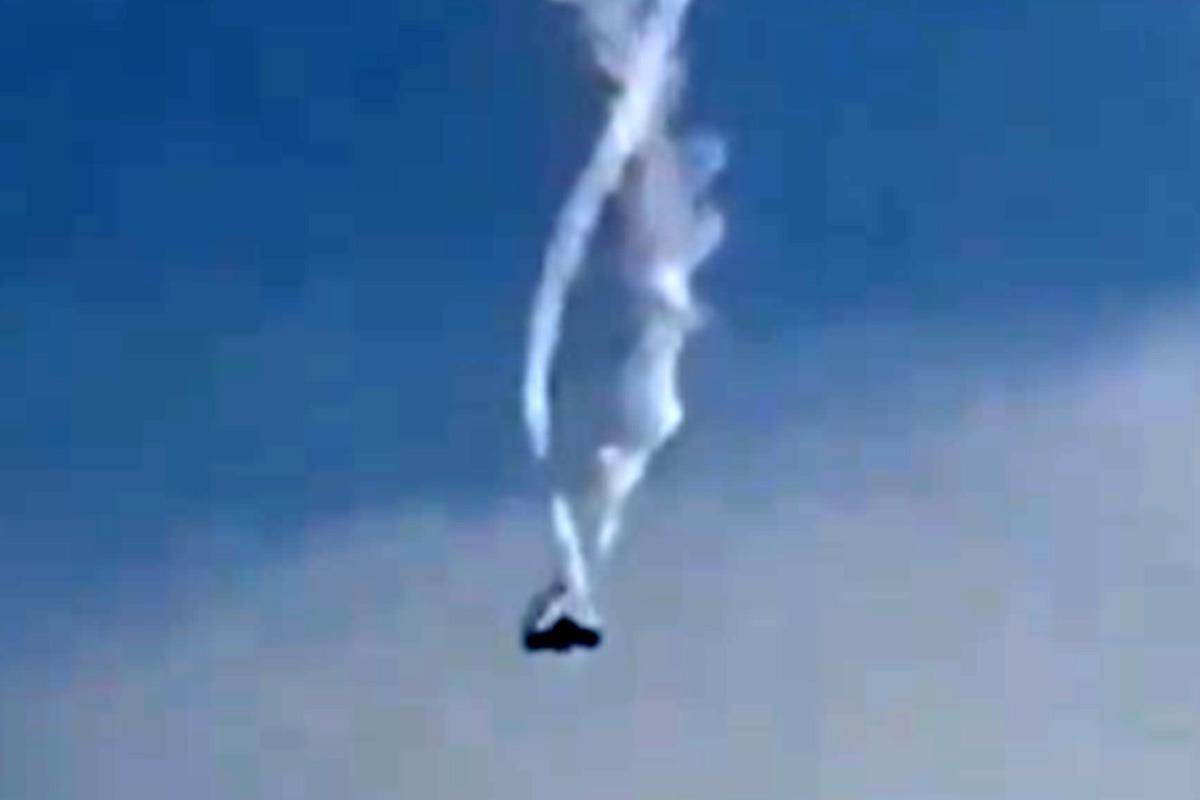 Rušenje turskog aviona