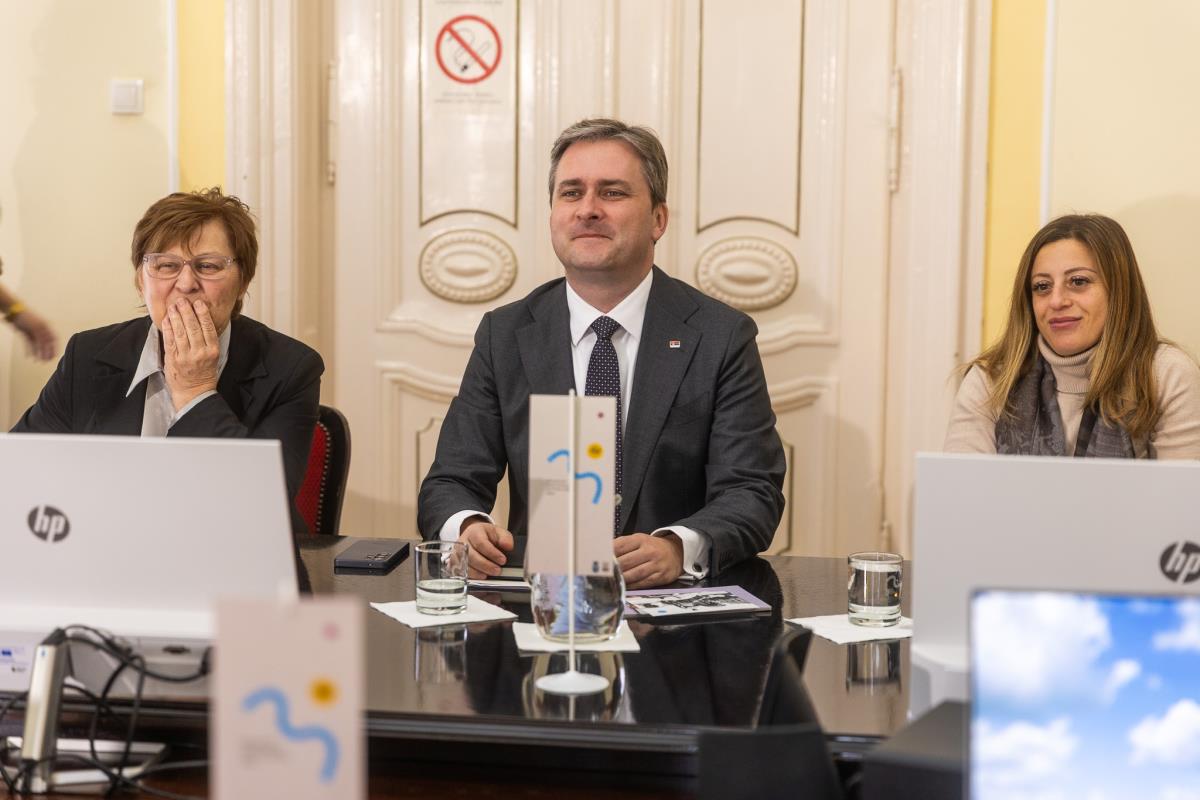 Ministar kulture Nikola Selaković u poseti Zrenjaninu