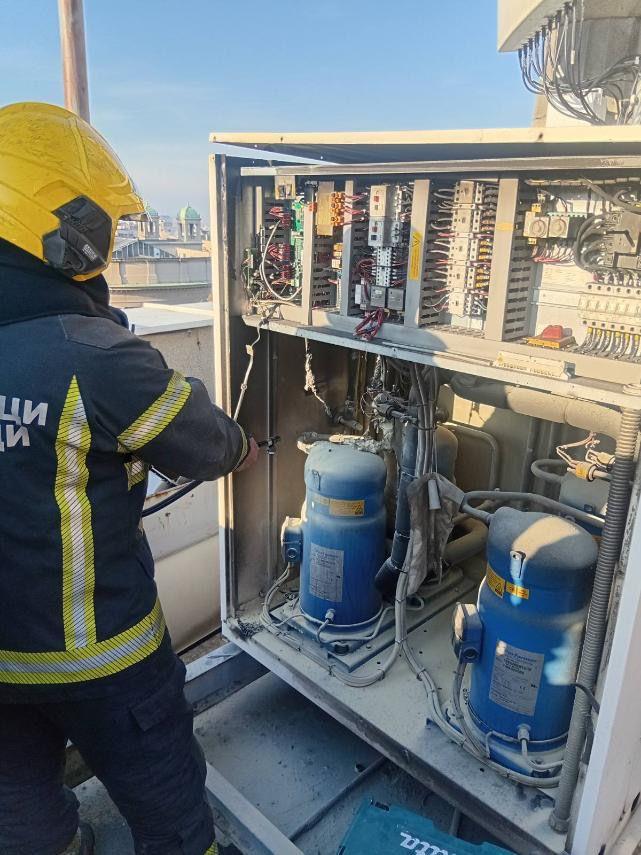 požar Glavna pošta