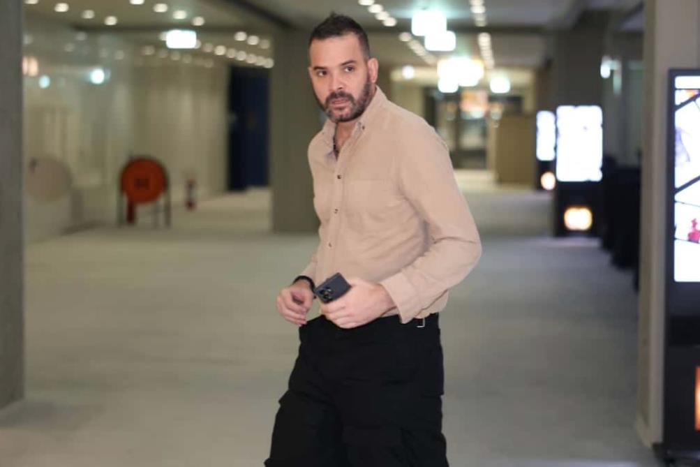 Filip Živojinović na modnoj reviji