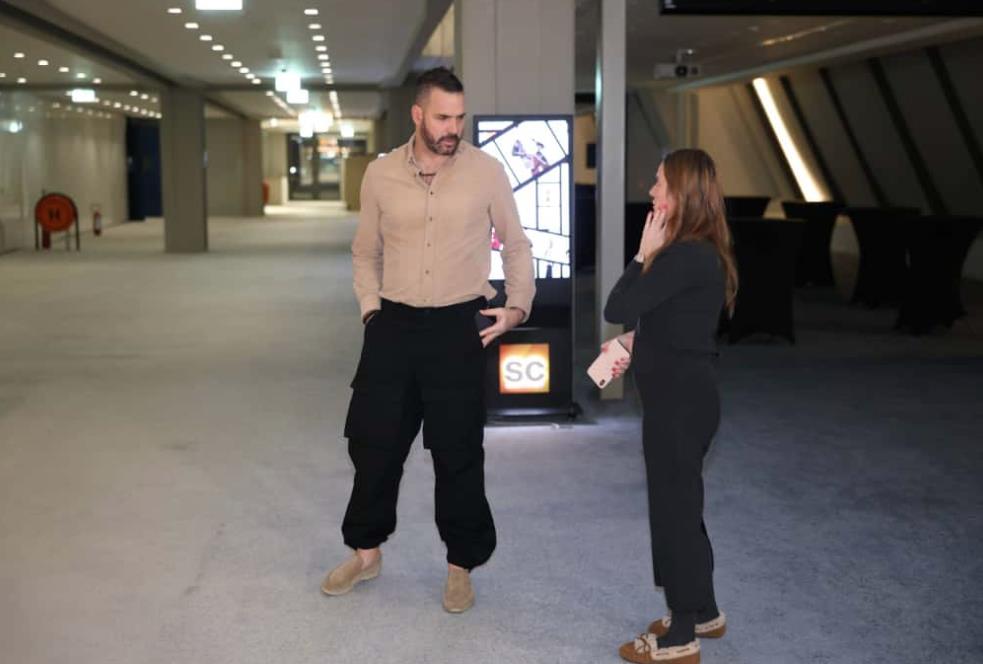 Filip Živojinović na modnoj reviji