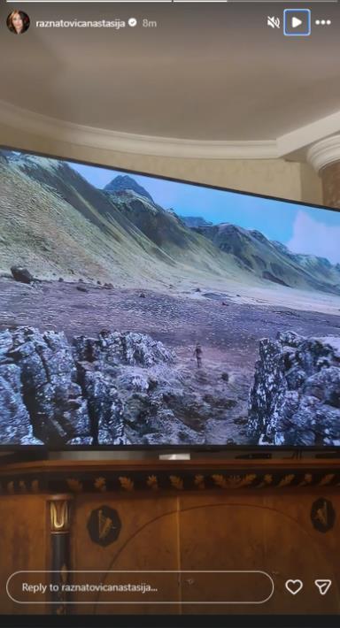 Anastasija Ražnatović se oglasila iz vile na Dedinju