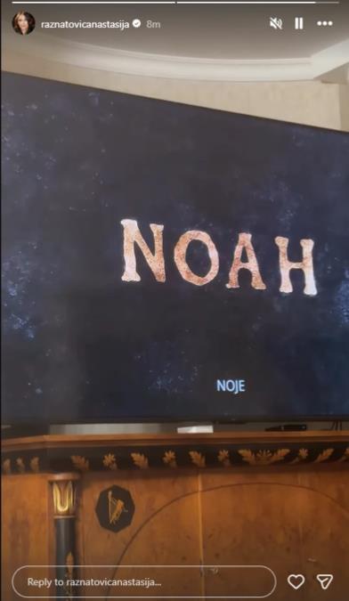 Anastasija Ražnatović se oglasila iz vile na Dedinju