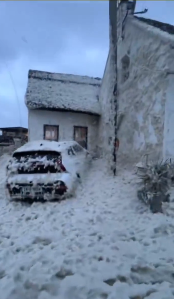 Irska Dablin morska pena