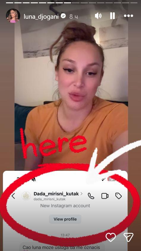 "NJENA ĆERKA KRIMINALAC OKAČILA MOJU NOVČANU PONUDU" Luna Đogani ljuta kao ris, objavila prepisku: Jadno, naplaćuješ reklamu 500 €!