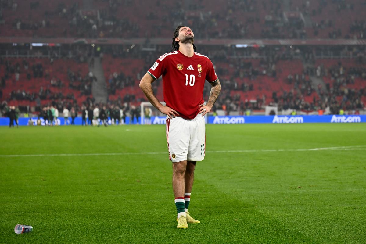 Dominik Soboslaj na utakmici protiv Republike Irske