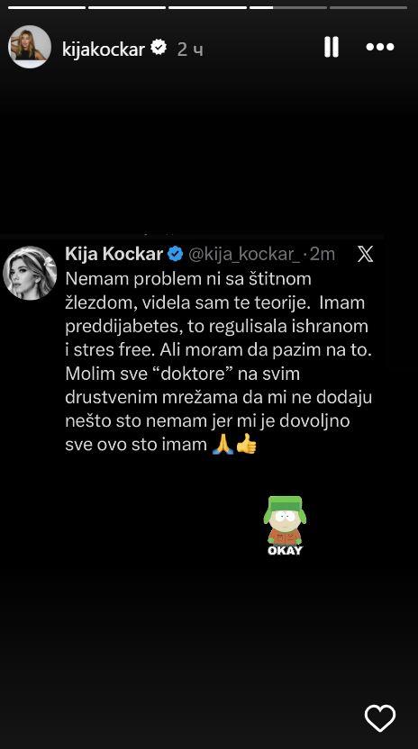 KIJA KOCKAR U JEKU SKANDALA SA KAĆOM OTKRILA OD ČEGA BOLUJE: Niko nije znao da ima ozbiljan problem!