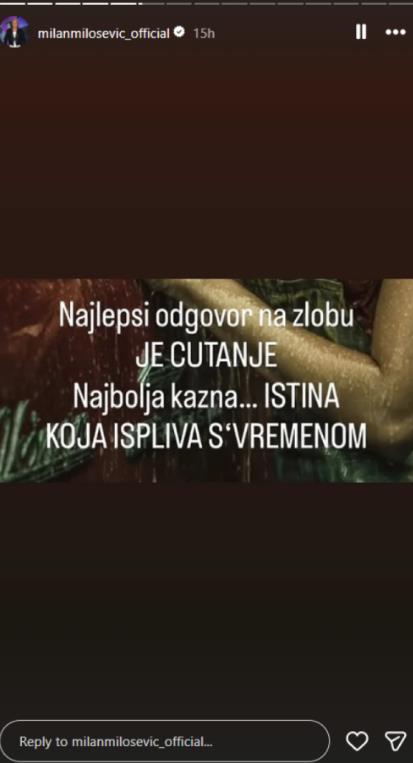 MILAN MILOŠEVIĆ POSLAO BRUTALNU PORUKU KIJI KOCKAR! Nakon šok tvrdnji o njegovim intimnim snimcima voditelj jasno stavio do znanja: Najbolja kazna...