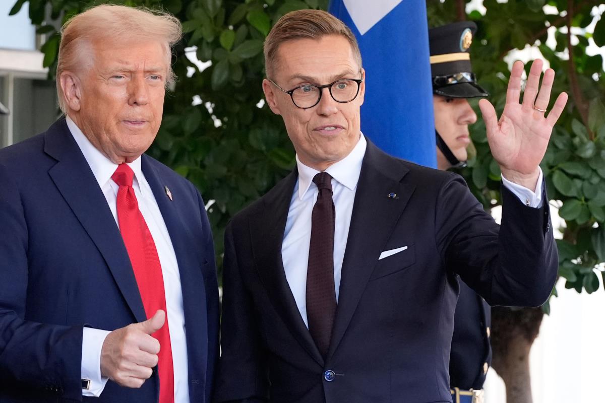 Aleksander Stub Donald Tramp