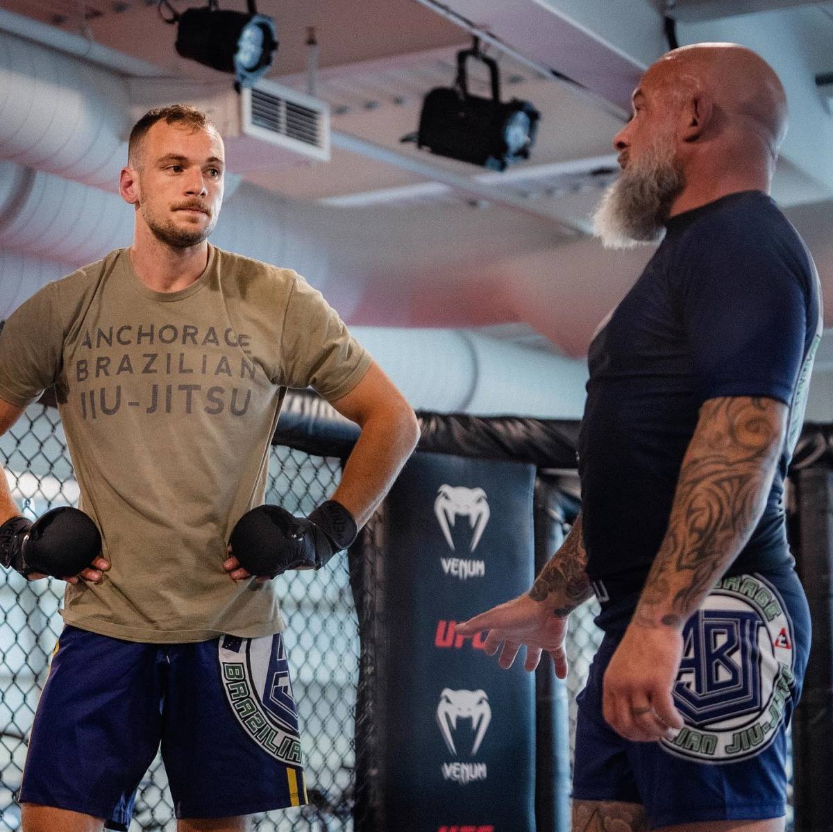 Uroš Medić srpski borac u UFC posle treninga