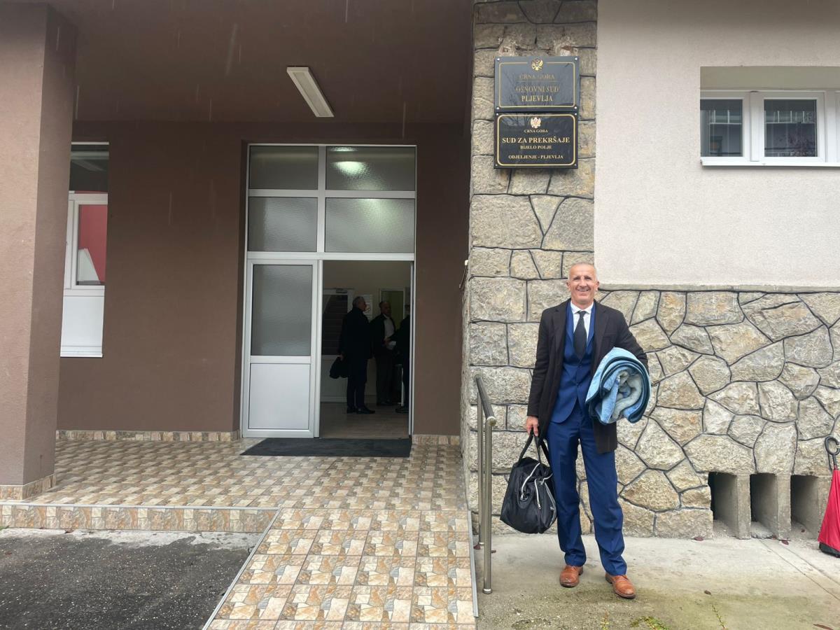 Nikšićanin se uselio u zgradu suda Željko Matijašević