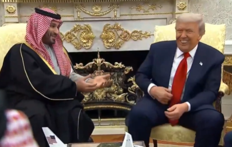 Donald Tramp Mohamed Bin Salman