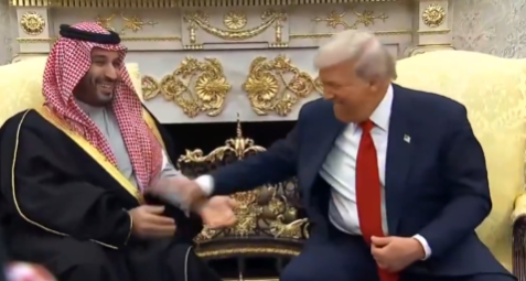 Donald Tramp Mohamed Bin Salman