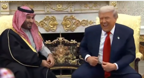 Donald Tramp Mohamed Bin Salman