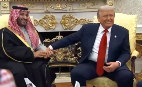 Donald Tramp Mohamed Bin Salman