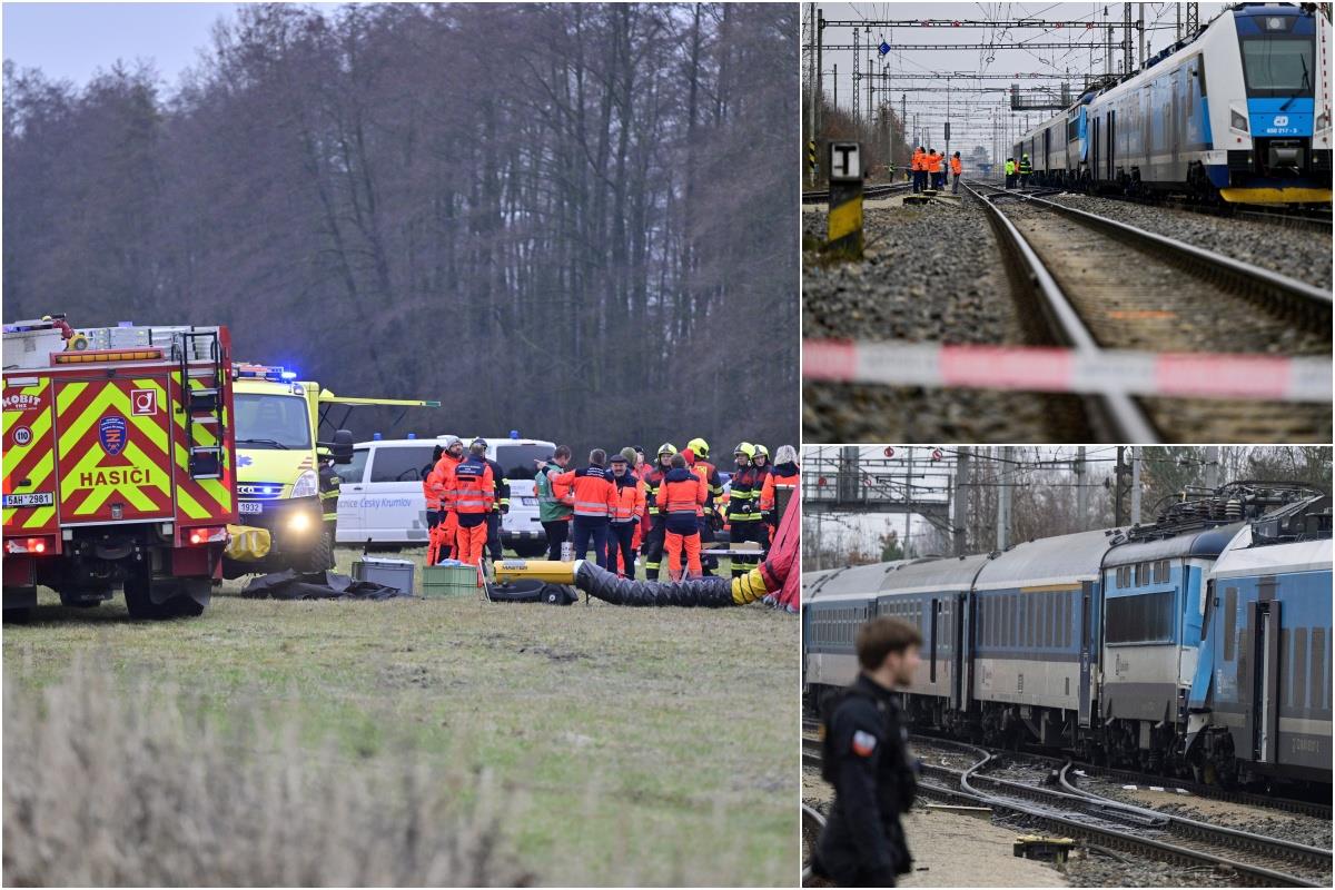 Češka voz sudar vozova