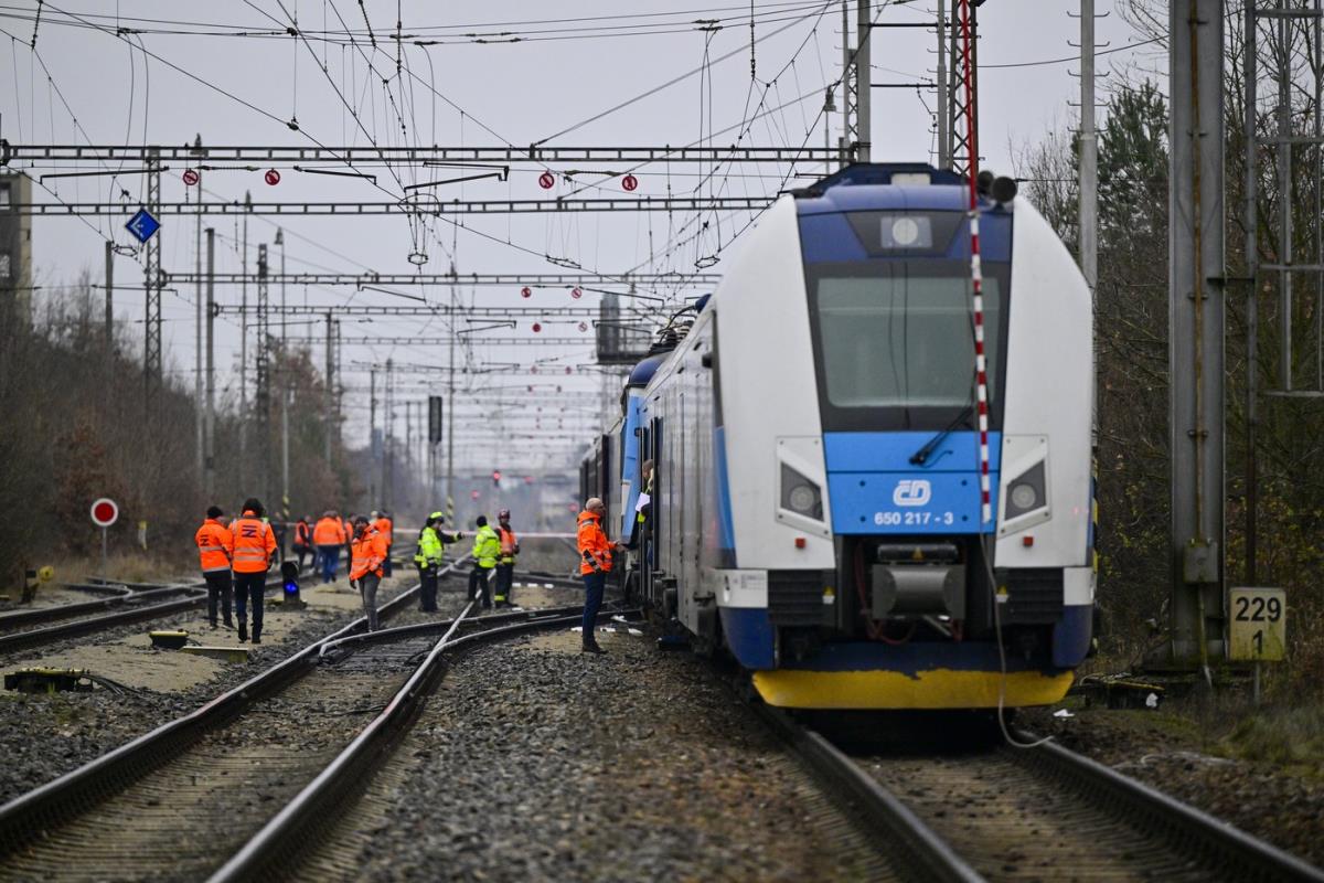 Češka voz sudar vozova