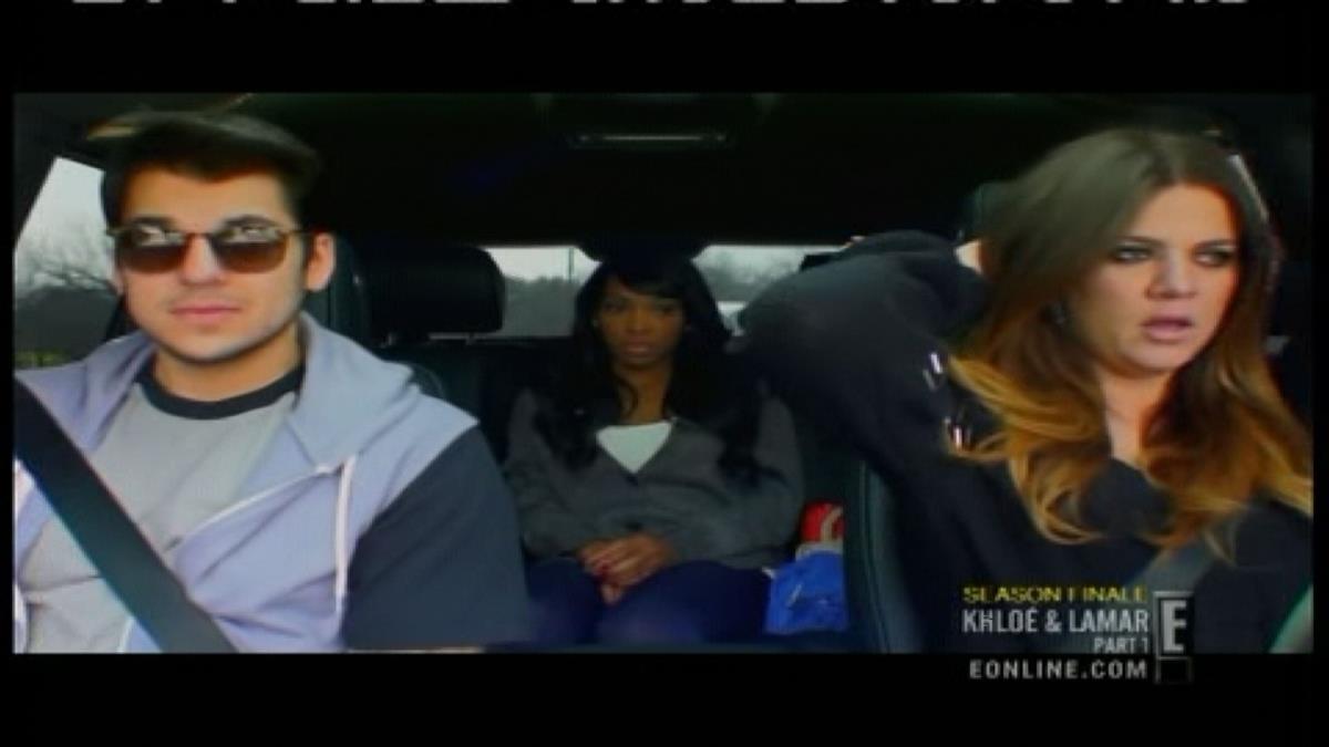 Rob Kardašijan u šou programu U korak sa Karadšijanovima