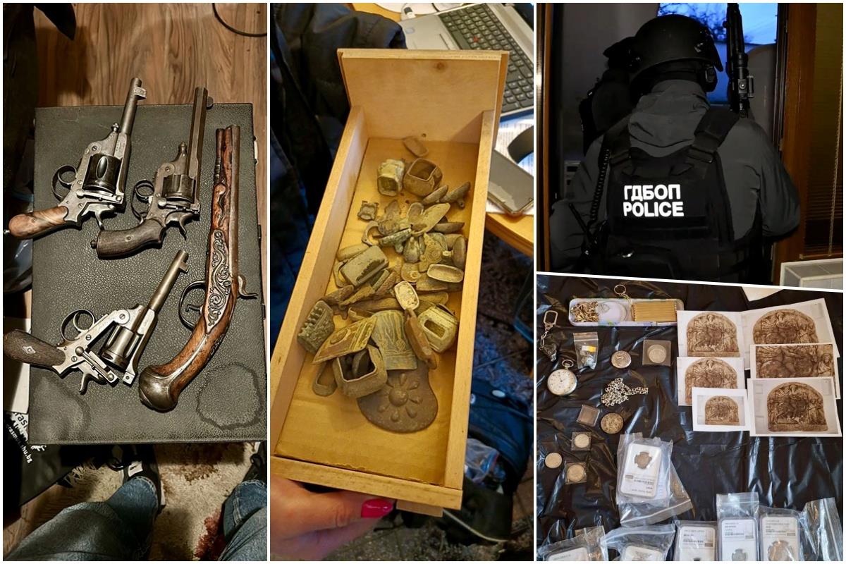 Bugarska hapšenje antikviteti artefakti Europol